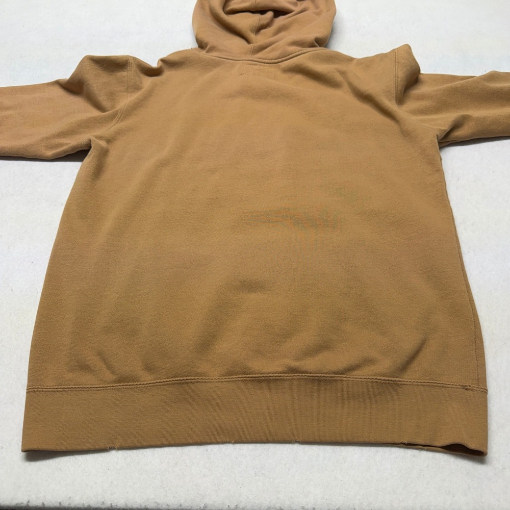 Y2K Aeropostale Hoodie Pullover Athletics Dept Graphic Cotton‎ Blend Brown Small - Picture 11 of 14